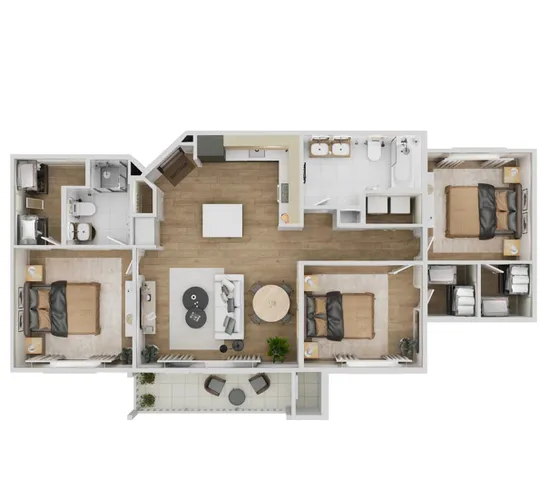 Floorplan layout
