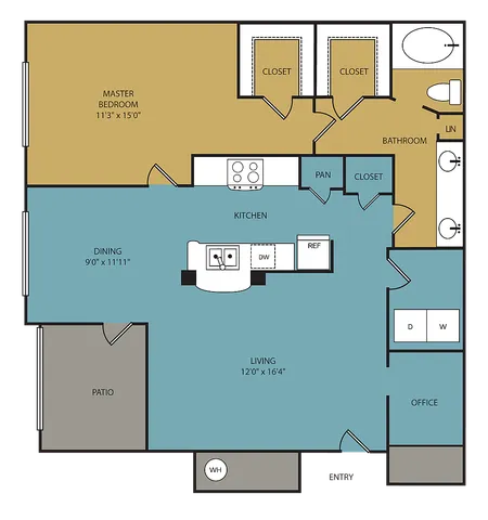 A4 Drake Floor Plan