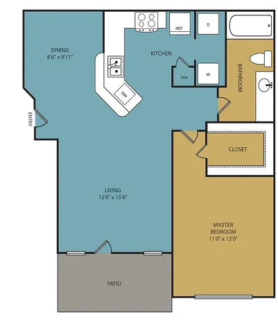 A3R Waldorf Floor Plan