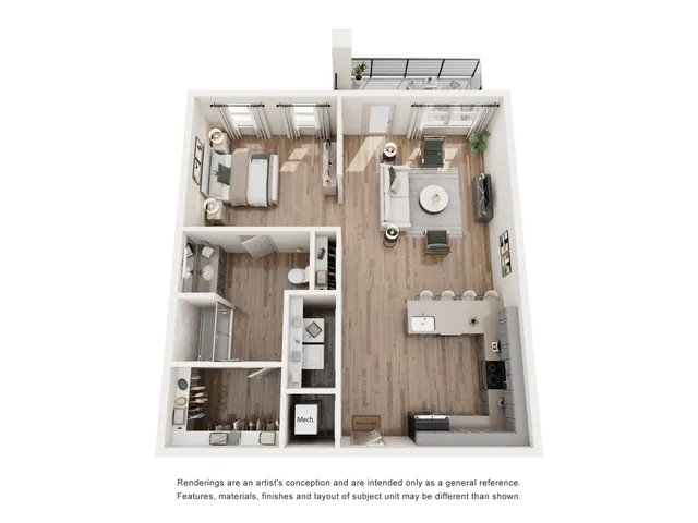 A1 Studio 1 Bath