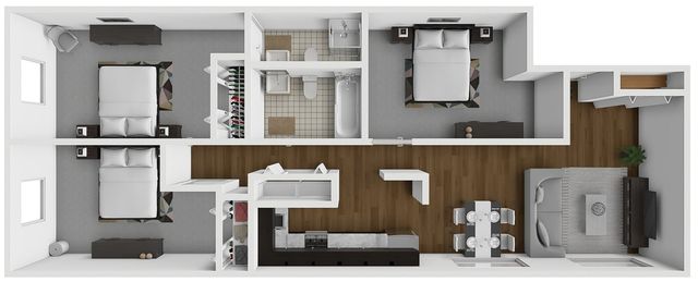 3x2 Floor Plan