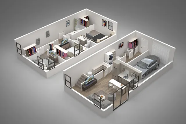 3B | 3 Bed | 2.5 Bath | 1272 SqFt