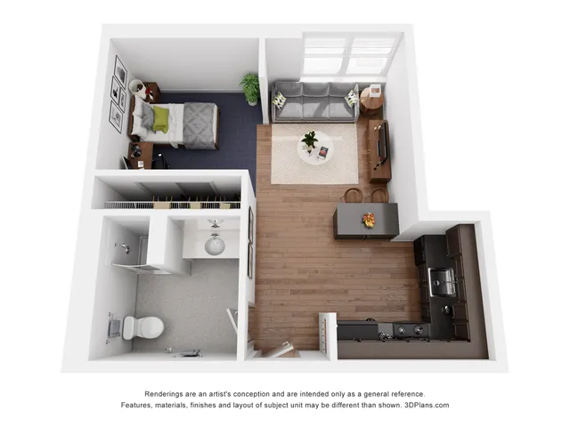 A2 Floor Plan | University Plaza  | Student Apartments in DeKalb IL
