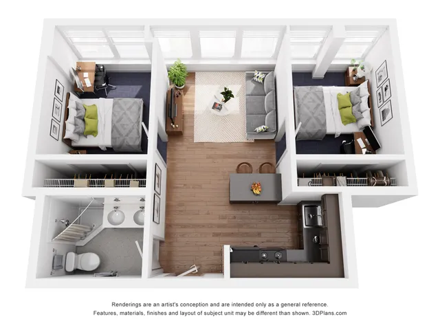 B1 Floor Plan | University Plaza  | NIU Off Campus Apartments