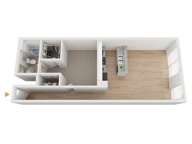 Ralston 1x1 Lotus Floor Plan