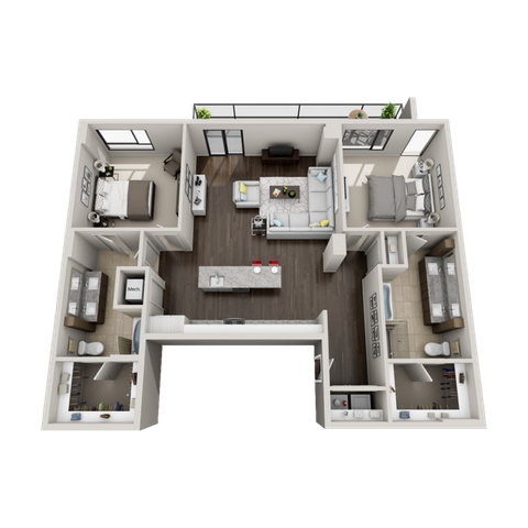 B2 floor plan