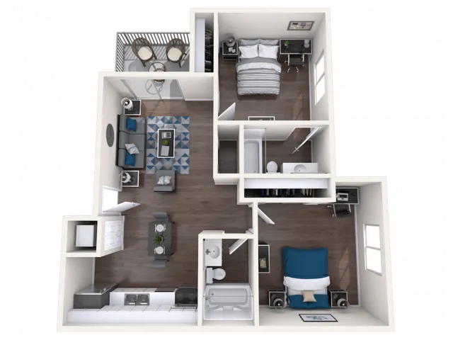 2 Bedroom