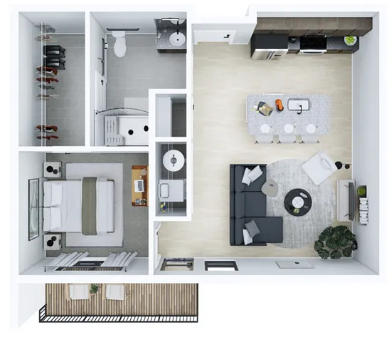 1 ADA Floorplan