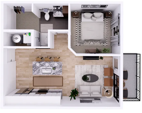 Thomas-1B ADA Floorplan