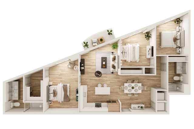 3 Bedroom 2 Bath