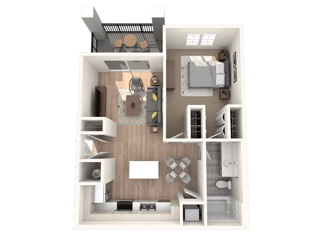 1 bedroom 1 bathroom