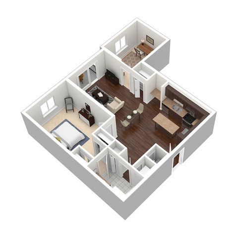 1 bedroom 1 bath