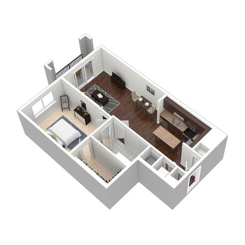 1 bedroom 1 bath