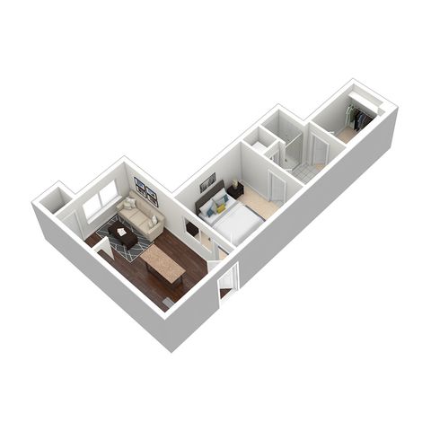 1 bedroom 1 bath