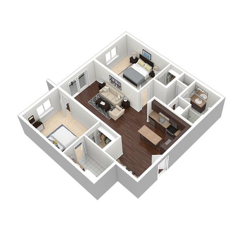 2 bedroom 2 bath