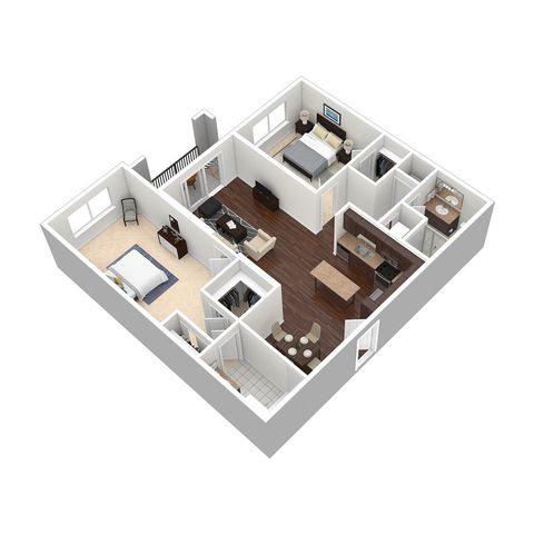 2 bedroom 2 bath