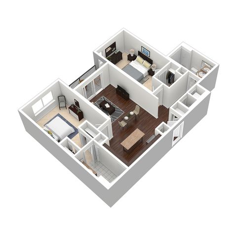 2 bedroom 2 bath