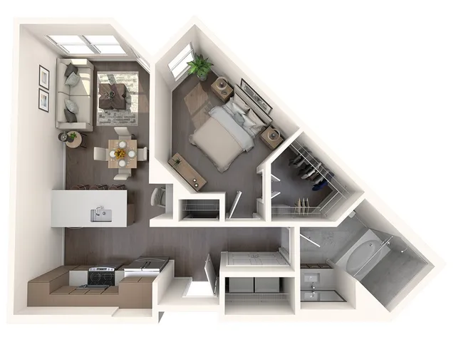 1 Bedroom 1 Bath