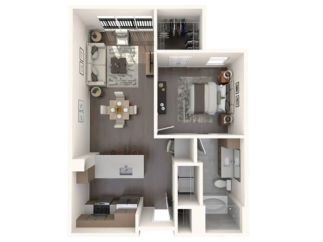 1 Bedroom 1 Bath