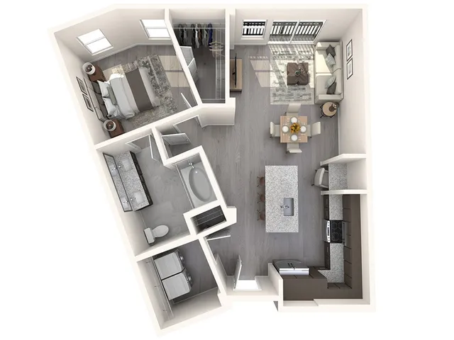1 Bedroom 1 Bath