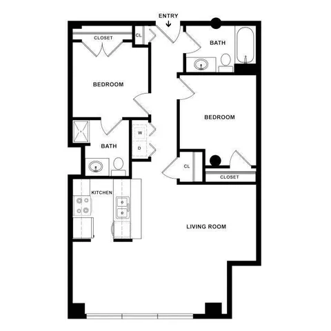 2 Bedroom