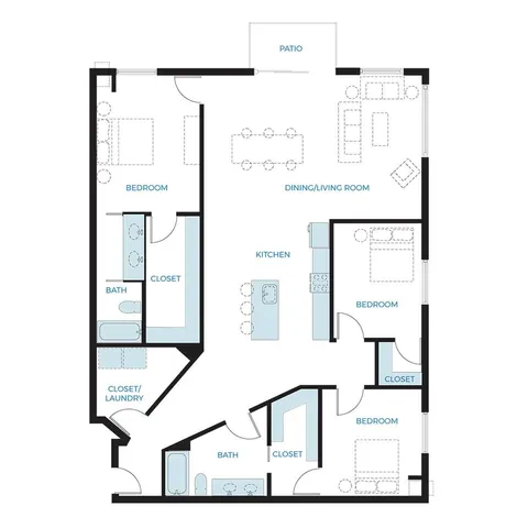 Waterside at RiverPark Place Apartments
