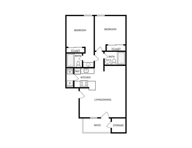 Cala Paradise Valley 2x2 Floorplan