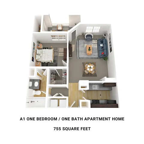 A1-755 sqft