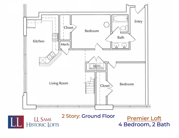 Premier 4-2 Ground Floor Plan