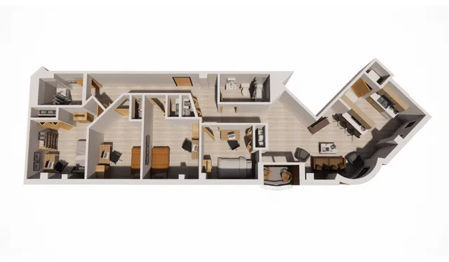 4 Bed 2 Bath - Style 5