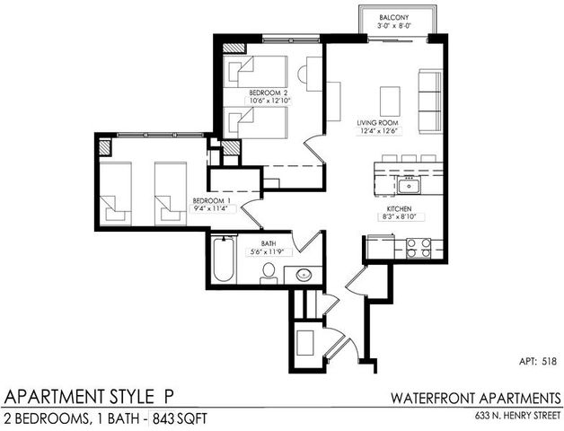 P floor plan