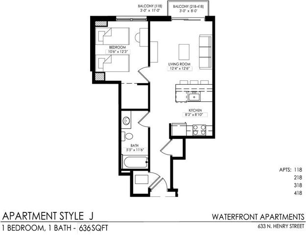 J floor plan