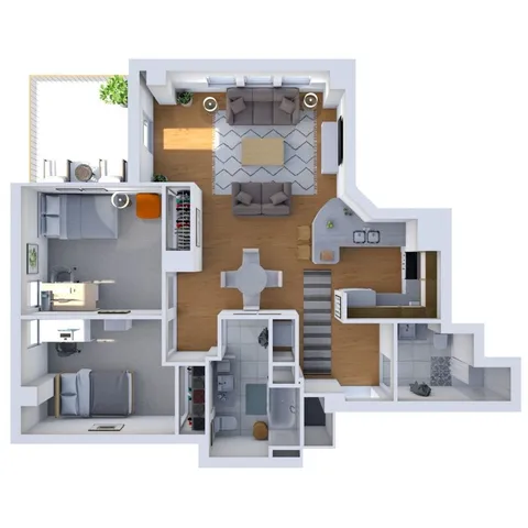 2E Floor plan