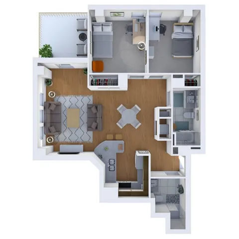 2H floor plan