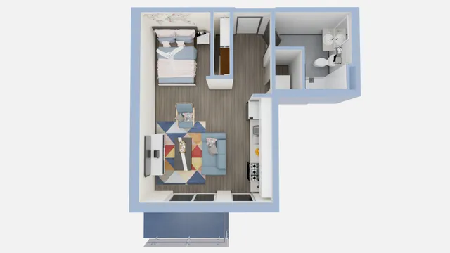 S2- 3D floorplan
