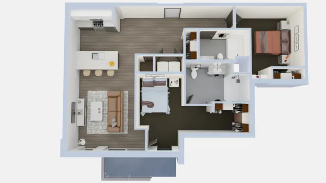 B3- 3D floorplan
