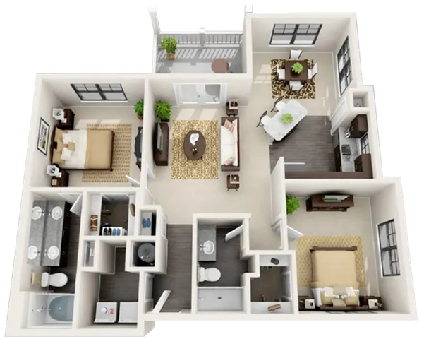 The San Antonio - 1094 sqft.
