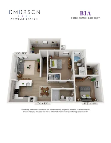 B1A Floor Plan