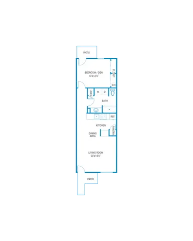 one bedroom