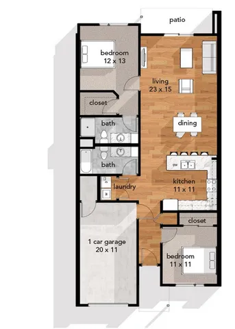 Grandy Floor Plan