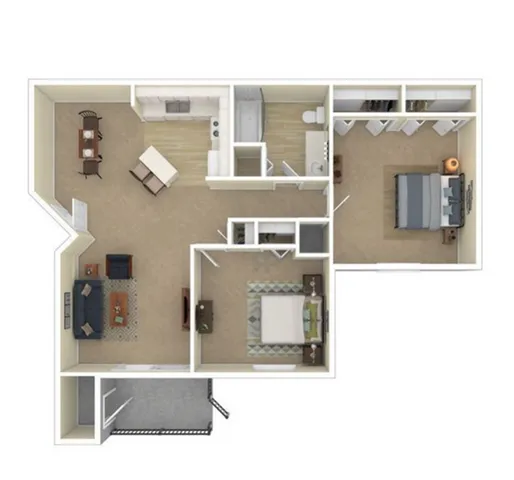 Hartford Two Bedroom