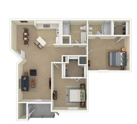 Victorian Two Bedroom