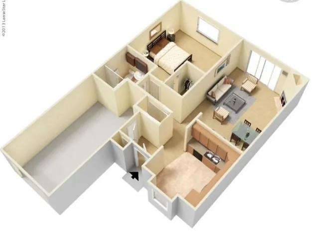 Potomac One Bedroom