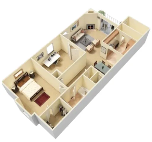 Lincoln Two Bedroom