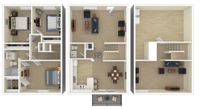 Three Bedroom
