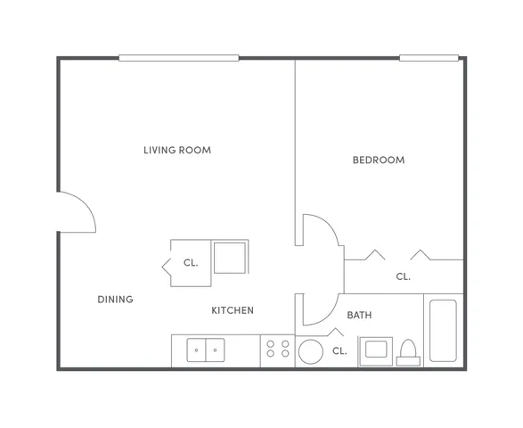 Piccadilly West&mdash;1 Bedroom