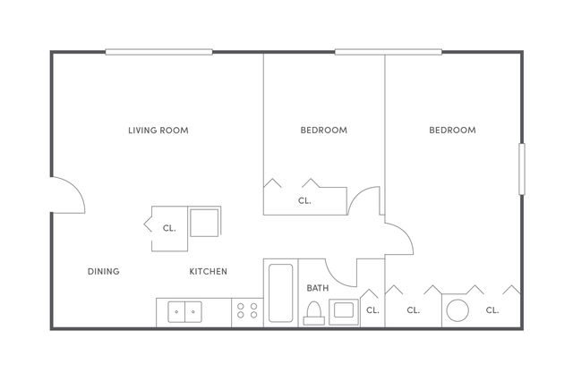 Piccadilly West &mdash; 2 Bedroom