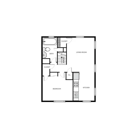 Updated Townhouse Style Apartments Featuring Carpeted Bedrooms, Neutral Paint Schemes, Granite Style Countertops, Hardwood Style Floors, Appliances, Spacious Closets, Matching Appliances