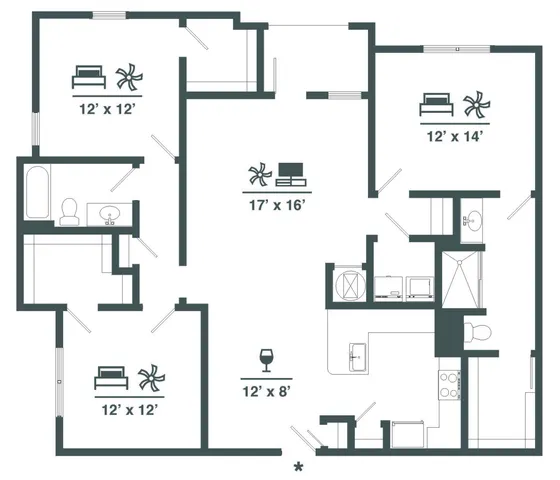 C1 Floor Plan