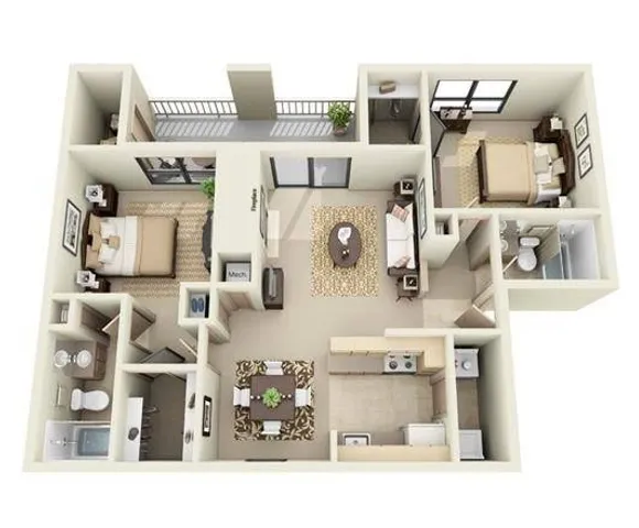 B1 Floor Plan Image